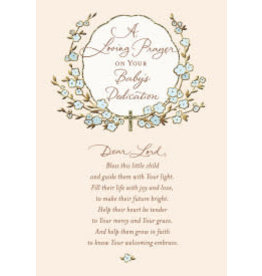 Dayspring Card- A Loving Prayer on your Baby's Dedication