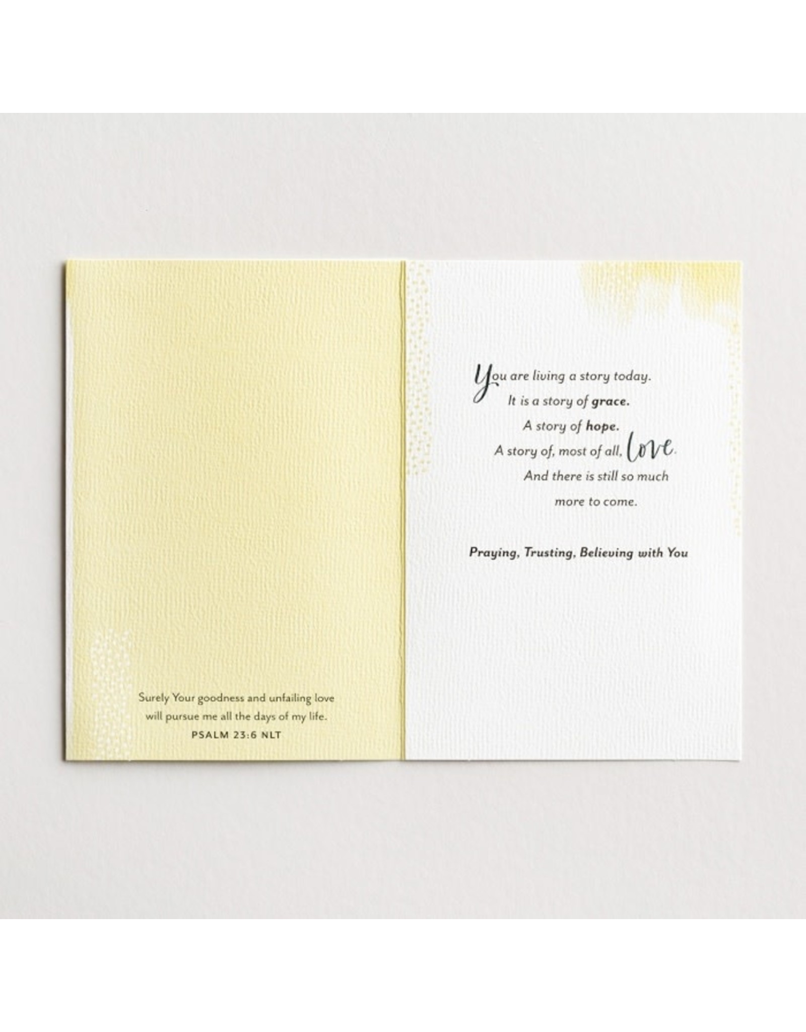 Holley Gerth Encouragement Card - God is Writing Your Story