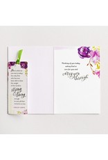 Holley Gerth Encouragement Card with Bookmark -  Carry You Through