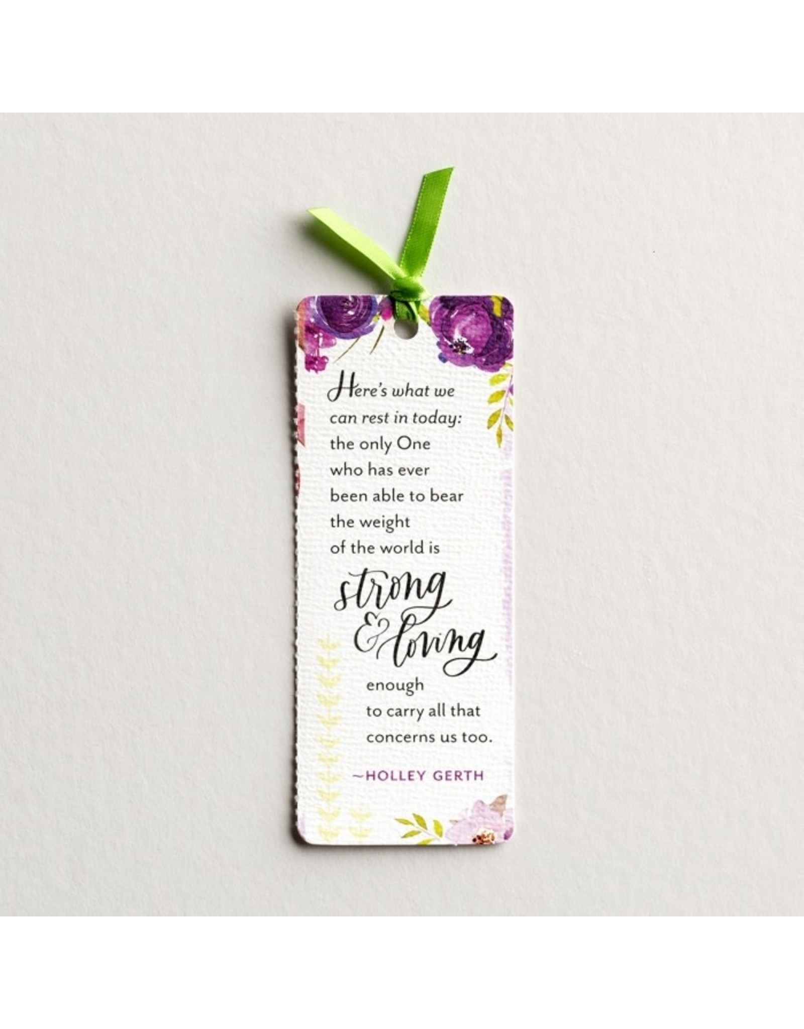 Holley Gerth Encouragement Card with Bookmark -  Carry You Through