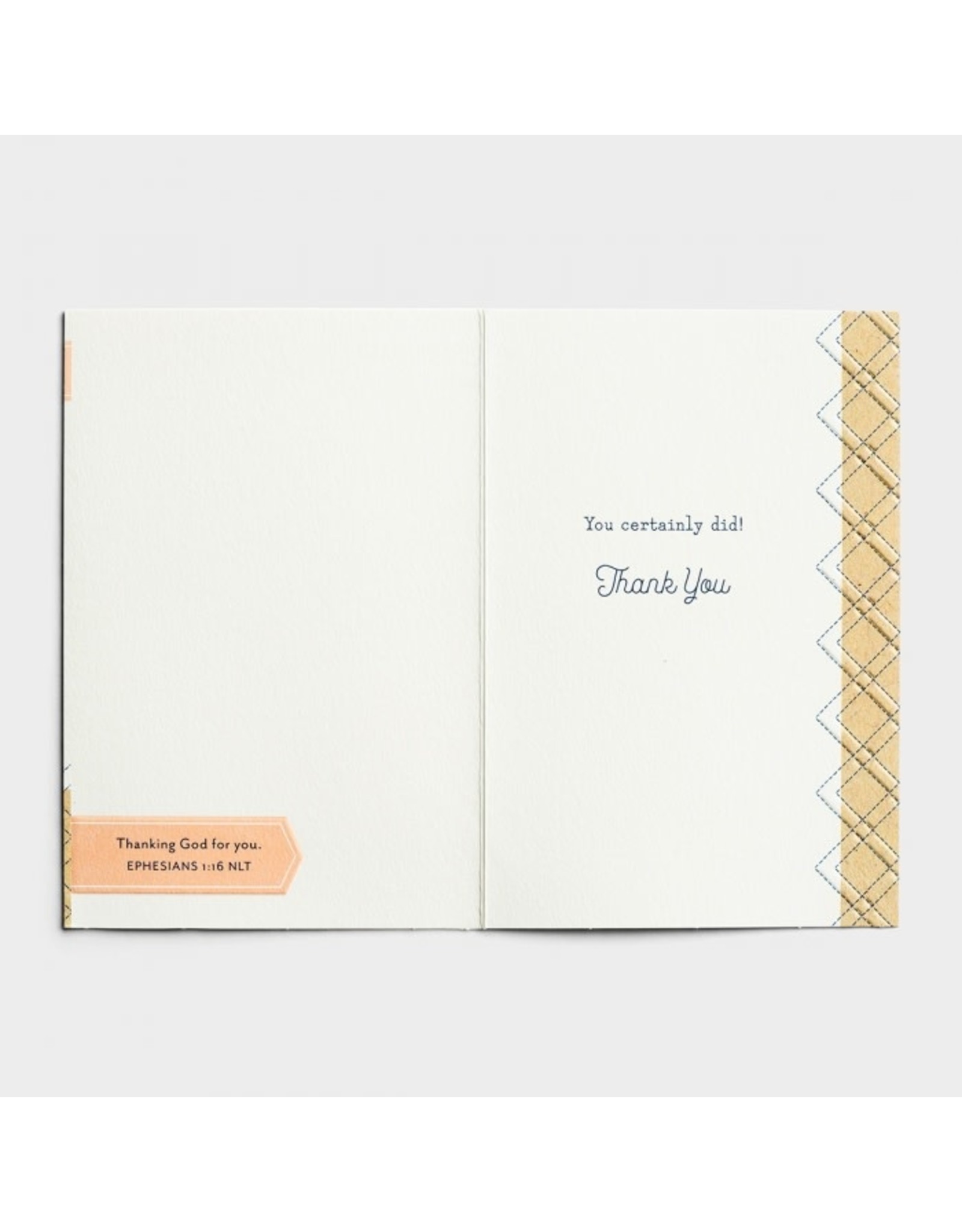 Thank You Card - Bless My Heart