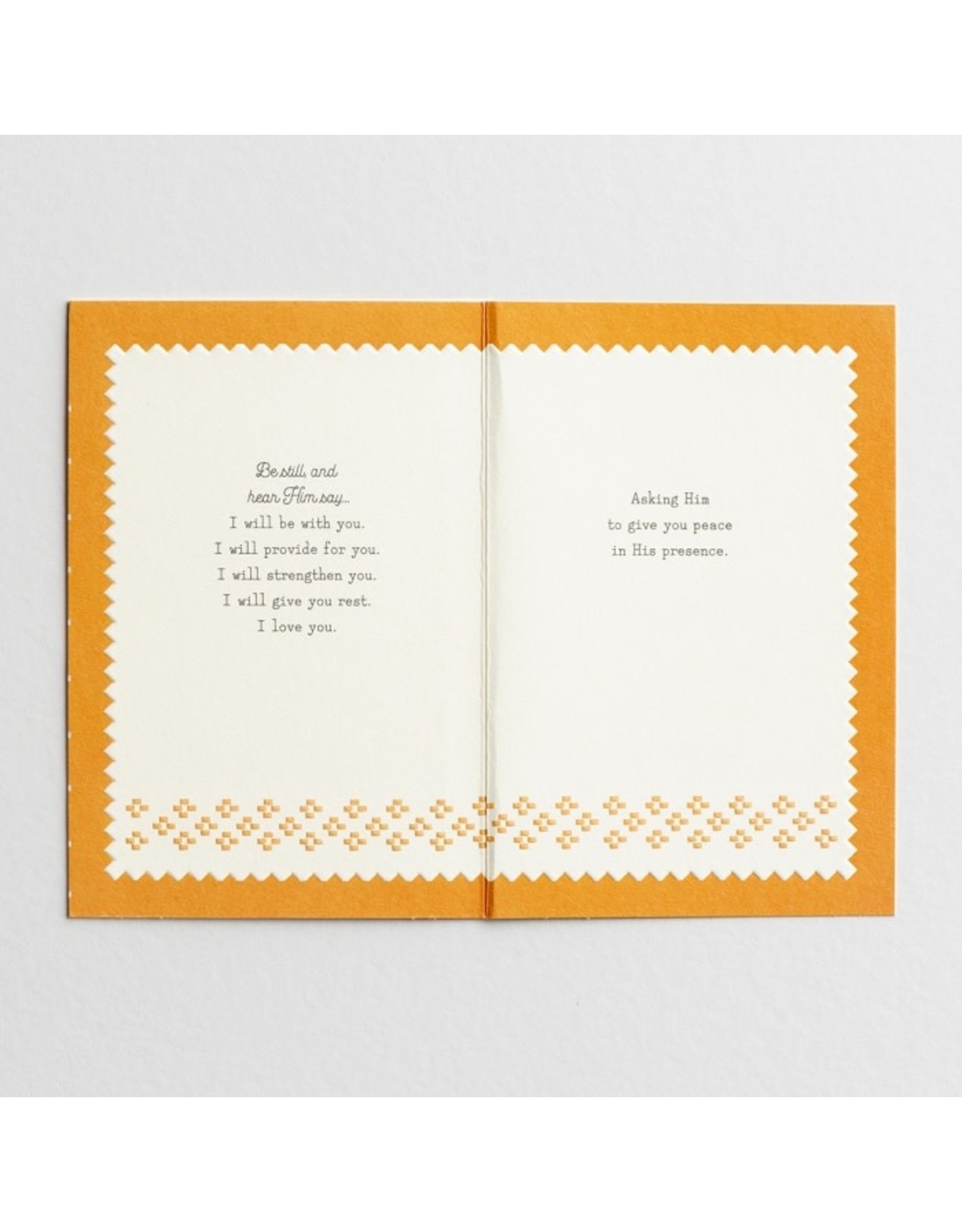 Blessings for Your Heart Encouragement Card - Be Still