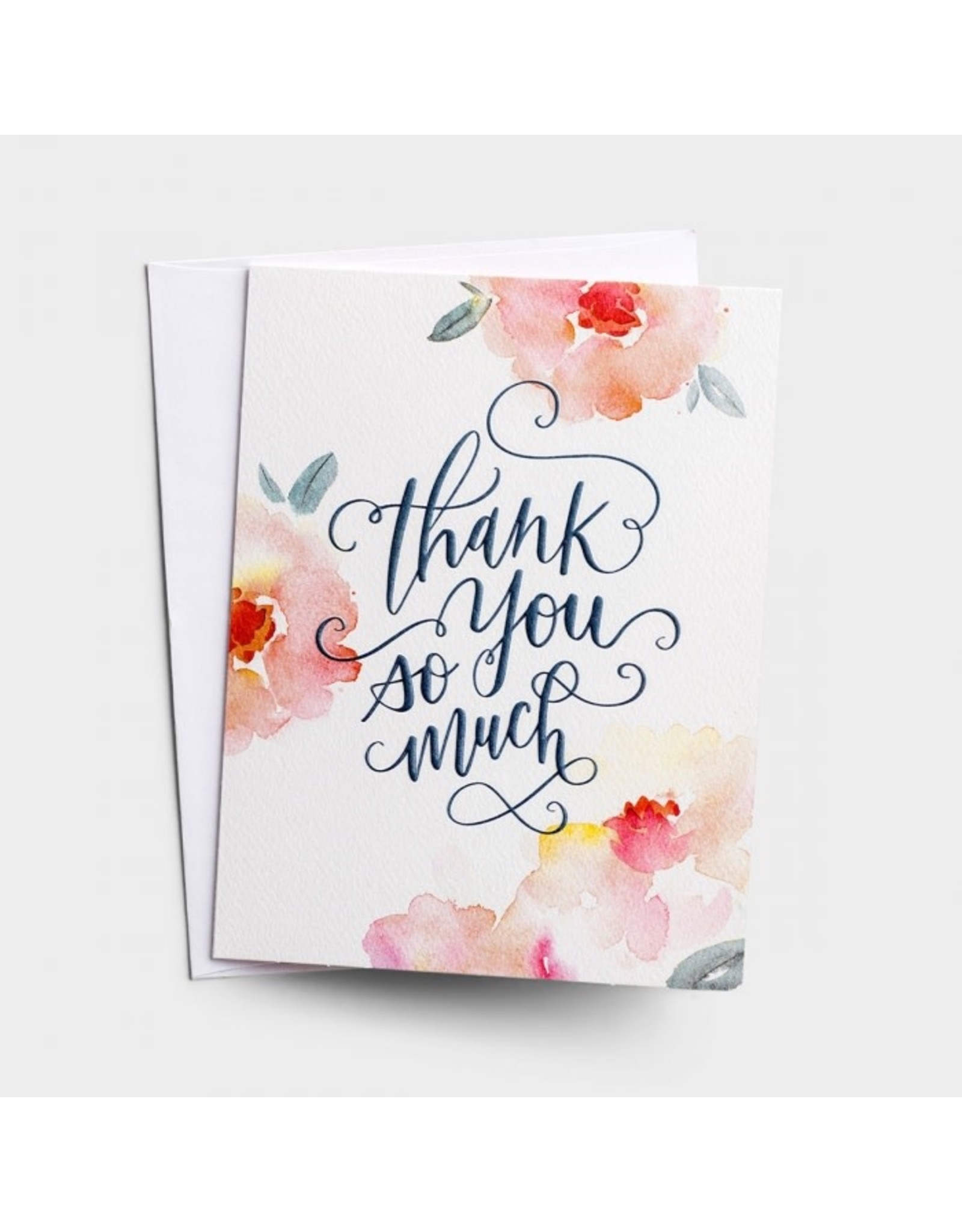 Studio 71 Thank You Card - Pink Floral
