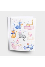Studio 71 Birthday Card - Purr-fectly Delightful