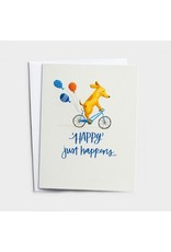 Birthday Card - Happy Just Happens