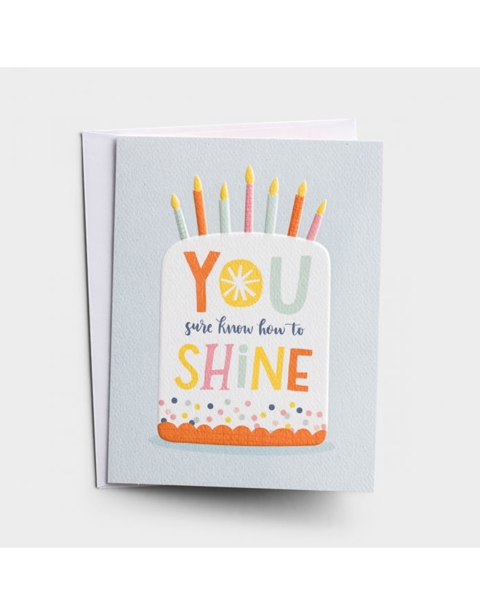Birthday Card - You Shine