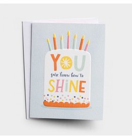 Birthday Card - You Shine