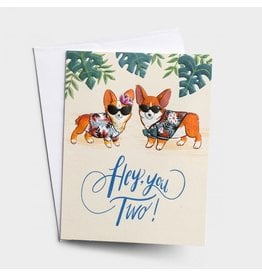Anniversary Card - Hey, You Two