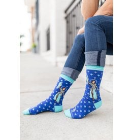 Sock Religious Socks - St. Joan of Arc