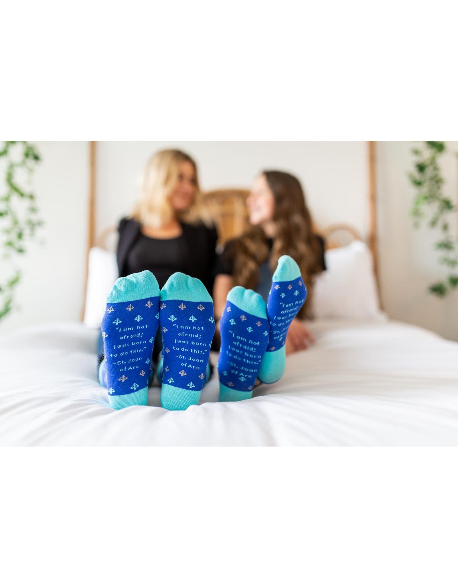 Sock Religious Socks - St. Joan of Arc