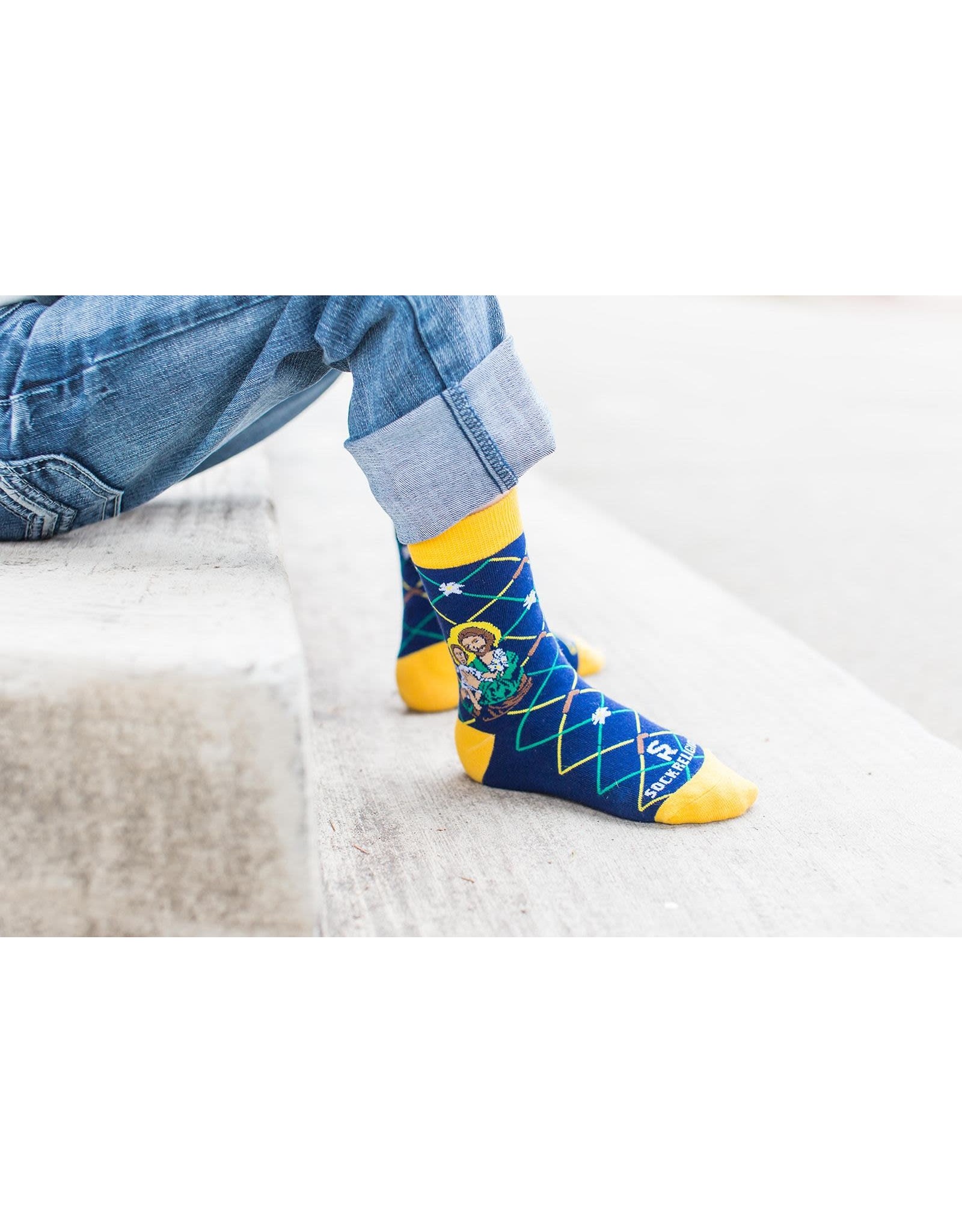 Sock Religious Socks - St. Joseph