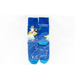 Sock Religious Socks - St. Christopher