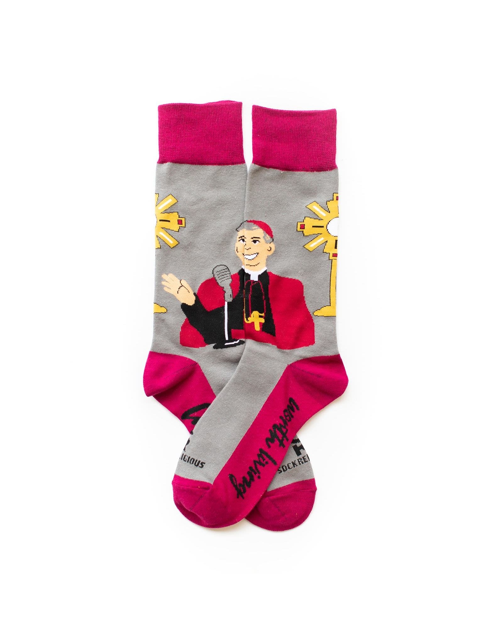 Sock Religious Socks - Archbishop Fulton Sheen