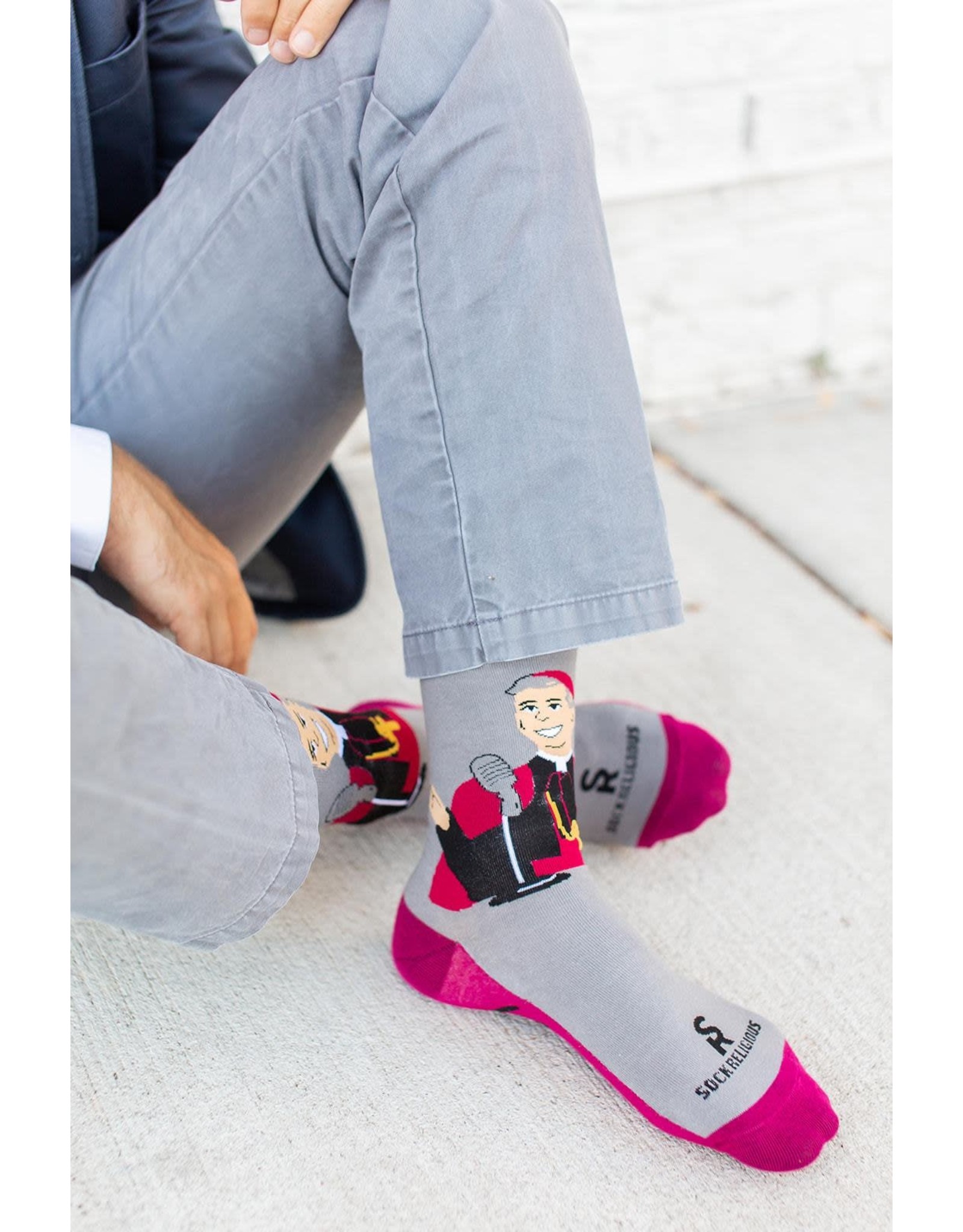 Sock Religious Socks - Archbishop Fulton Sheen