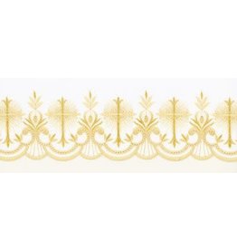 Gaiser (Beau Veste) Altar Cloth - Gold Silk Embroidered Polyester 38.25"x90"