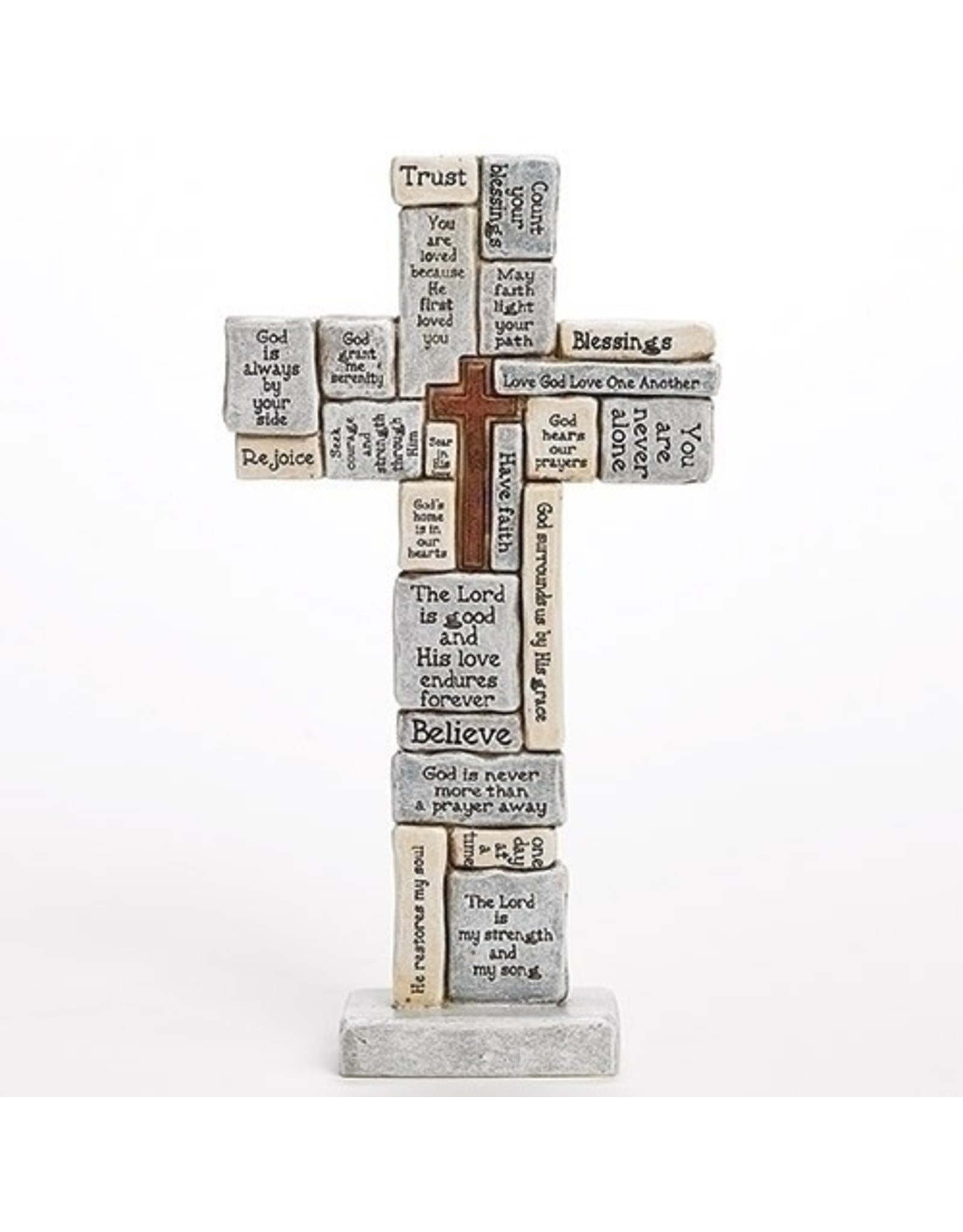 Roman Crossword Table Cross 12.5"