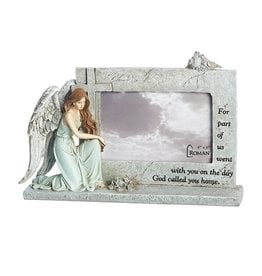 OakiWay Memorial Gifts - Wood Picture Frame Sympathy Gift, 4x6