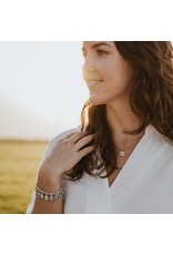 My Saint My Hero Bracelet -  Glory Saints & Angels - Black/Silver