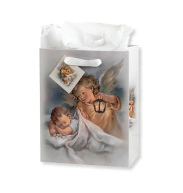 Hirten Gift Bag - Guardian Angel with Lamp (Medium)