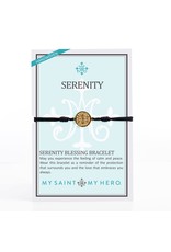 My Saint My Hero Bracelet - Serenity Blessing - Gold/Black