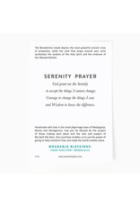 My Saint My Hero Bracelet - Serenity Blessing - Gold/Black