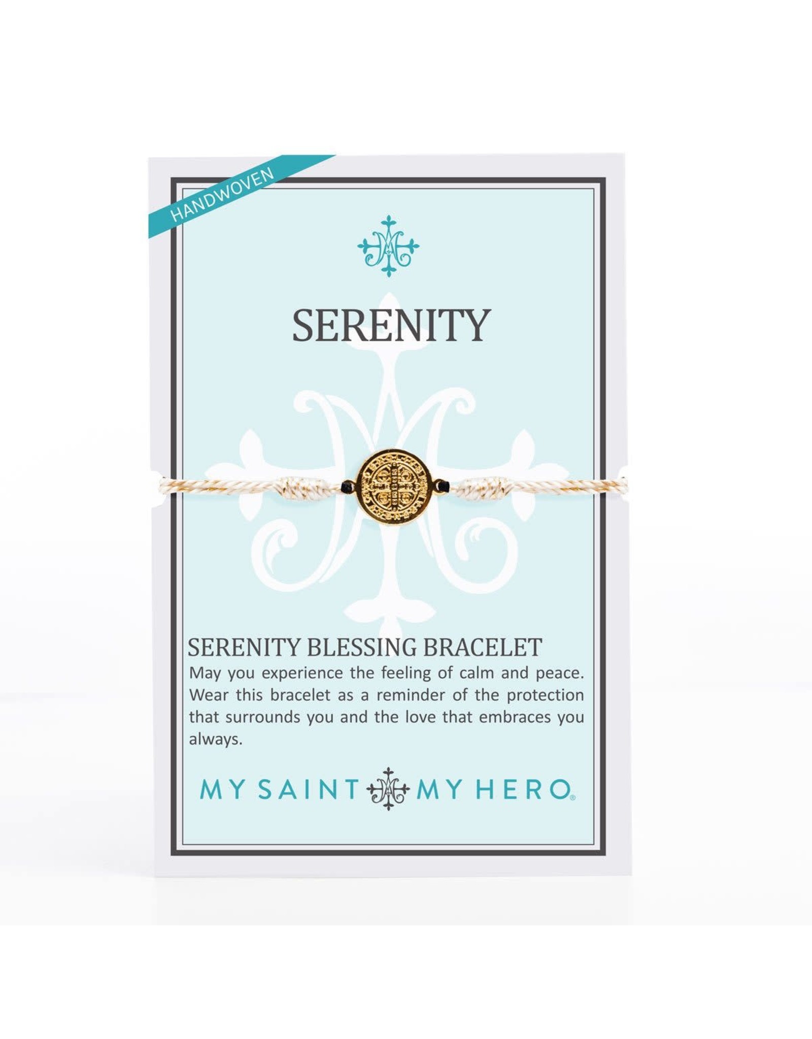 My Saint My Hero Bracelet - Serenity Blessing - Gold/Metallic Gold