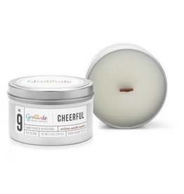 Gratitude Candle Company Gratitude Candle - Cheerful (Grapefruit Mint)