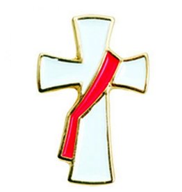 Terra Sancta Lapel Pin - Deacon's Cross