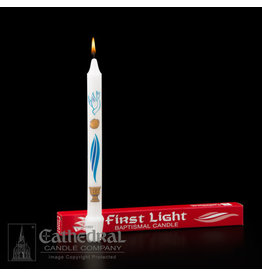 Cathedral Candle First Light Baptism Candle (Each)