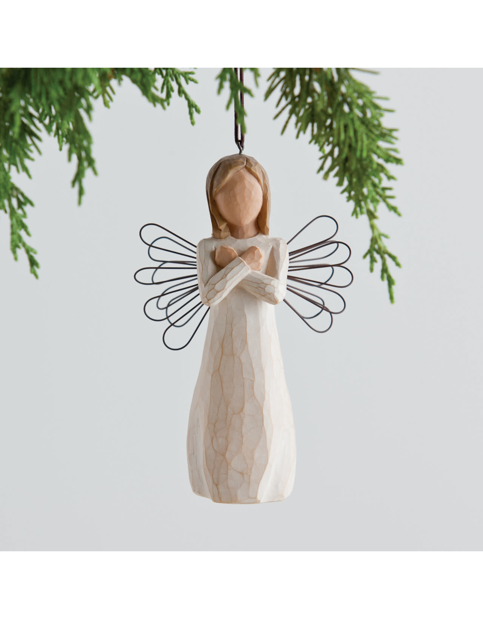 Willow Tree Ornament "Sign for Love"