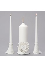 Unity Candle Holder with Candles