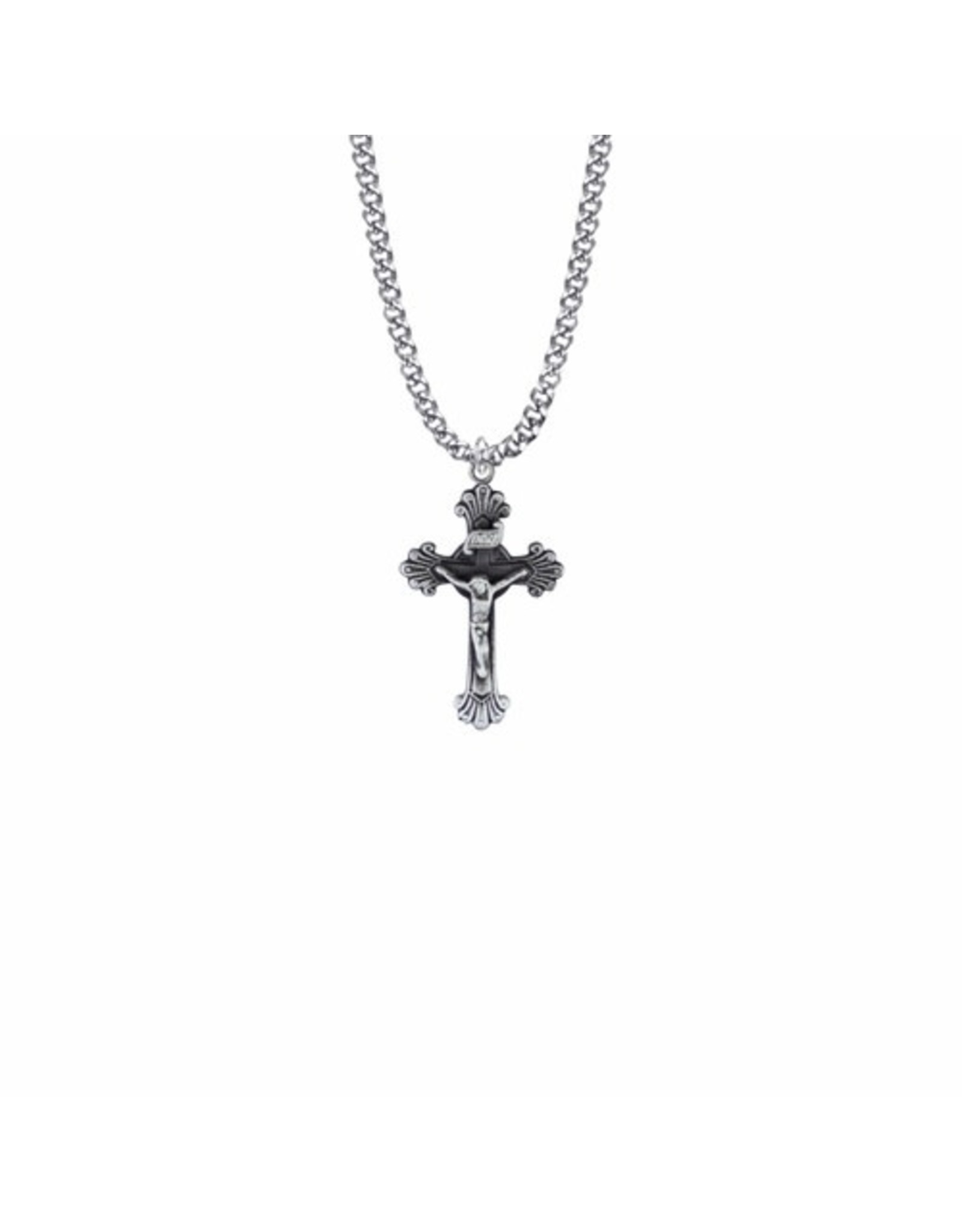 Celtic Heart Flower Necklace Pewter | The Shepherd's Knot