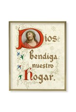 Hirten Plaque - House Blessing Spanish 8x10