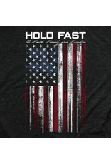 Adult Zip Hooded Sweatshirt - "Hold Fast", American Flag