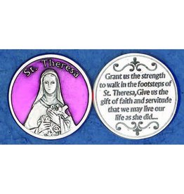 Lumen Mundi Coin - St. Therese Epoxy Pocket Token