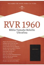 B&H Espanol Santa Biblia Reina Valera 1960 Pocket Size Black Leather