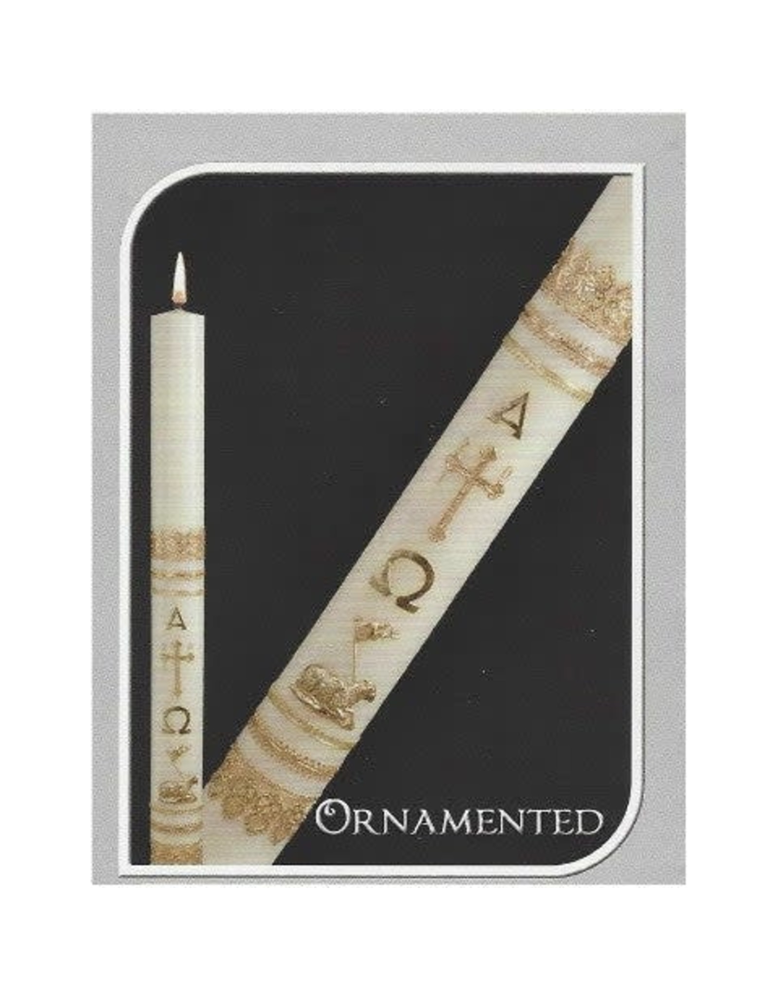 Dadant Ornamented Paschal Candle (Dadant)