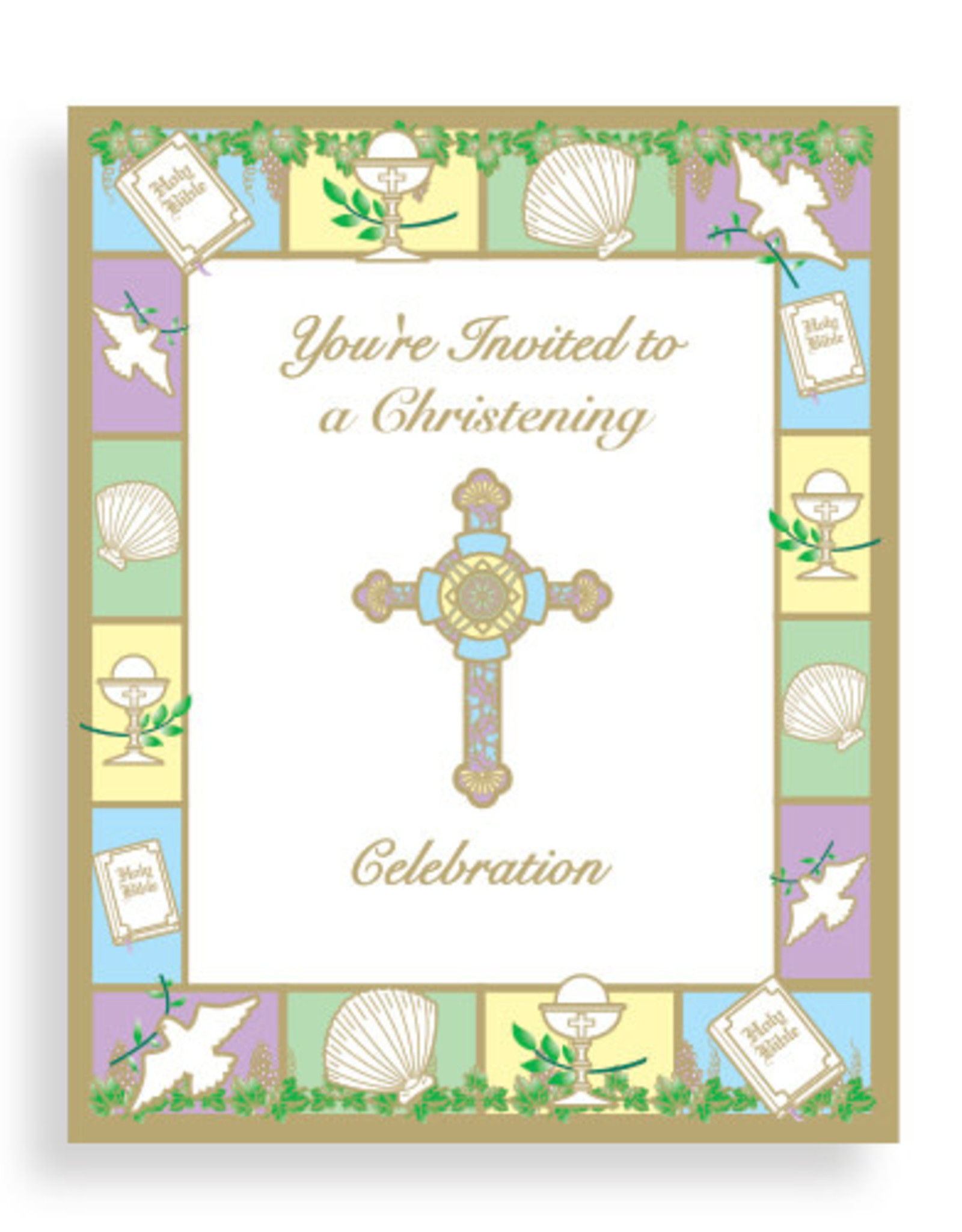 Baptism Invitations (Pack of 8)