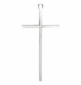 Singer Wall Cross - Silver, 8"