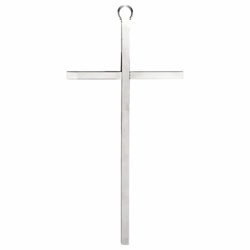 Silver Wall Cross 8" Reilly's Church Supply & Gift Boutique