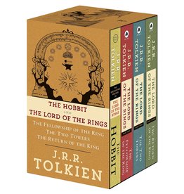 Del Rey Books J.R.R. Tolkien 4-Book Boxed Set: The Hobbit and the Lord of the Rings