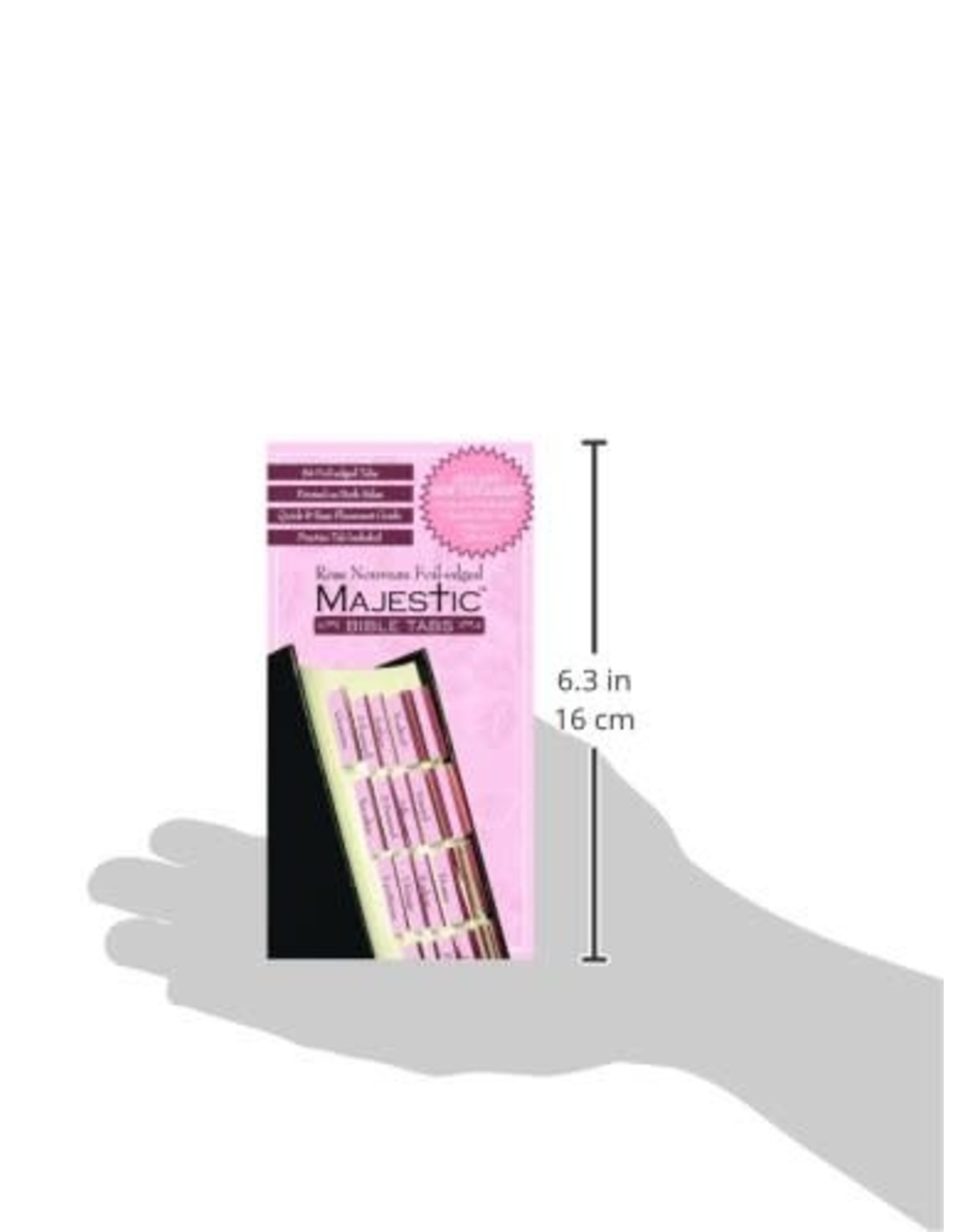 Ellie Claire Gifts Bible Tabs - Catholic - Rose