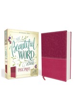 Zondervan NIV Beautiful Word Pink Large Print Bible