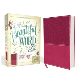 Zondervan NIV Beautiful Word Pink Large Print Bible