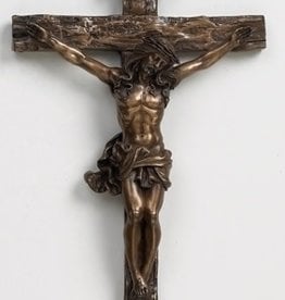 Crucifix - Bronze, 9.5"