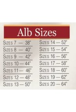 Malhame Vestment Alb #206/08 Poly Blend No Hood