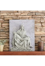 Pieta Garden Wall Plaque