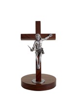 Jeweled Cross Standing Crucifix - Gift of the Spirit, 8"