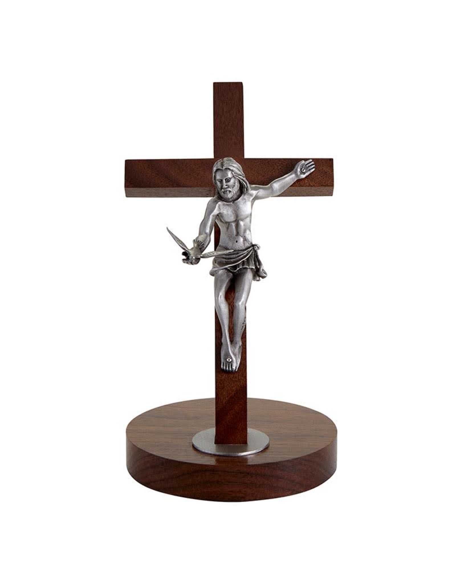 Jeweled Cross Standing Crucifix - Gift of the Spirit, 8"