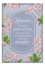 Boxed Cards (12) - Sympathy - Heaven, Billy Graham, Scripture KJV